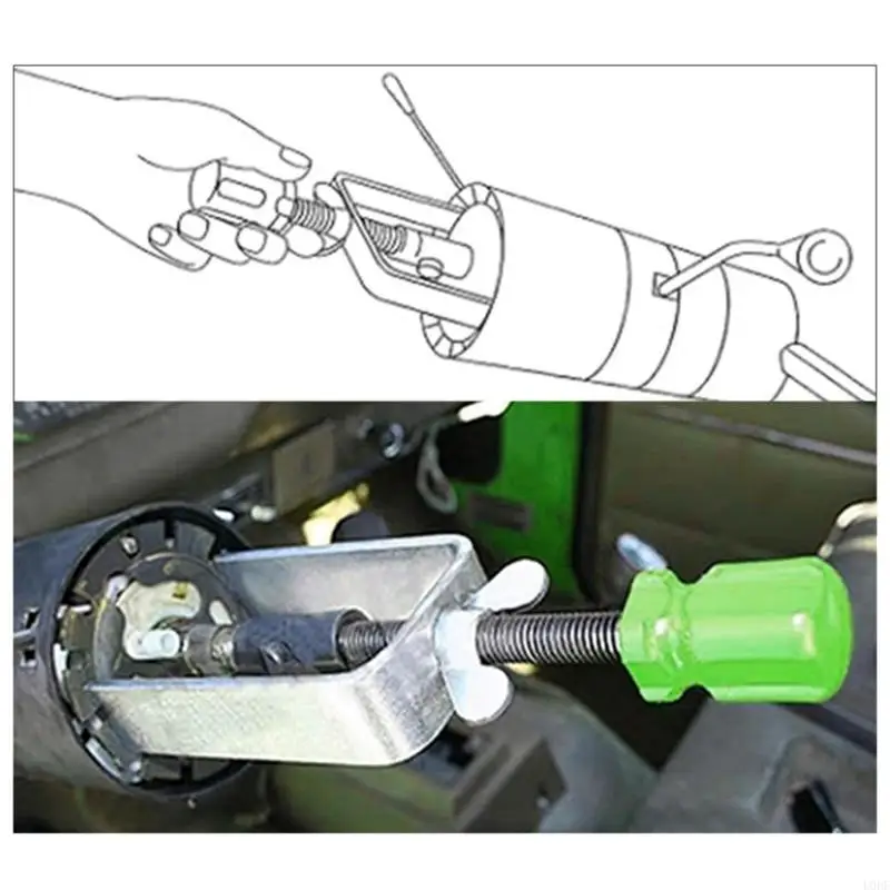 remoção do volante U0DF