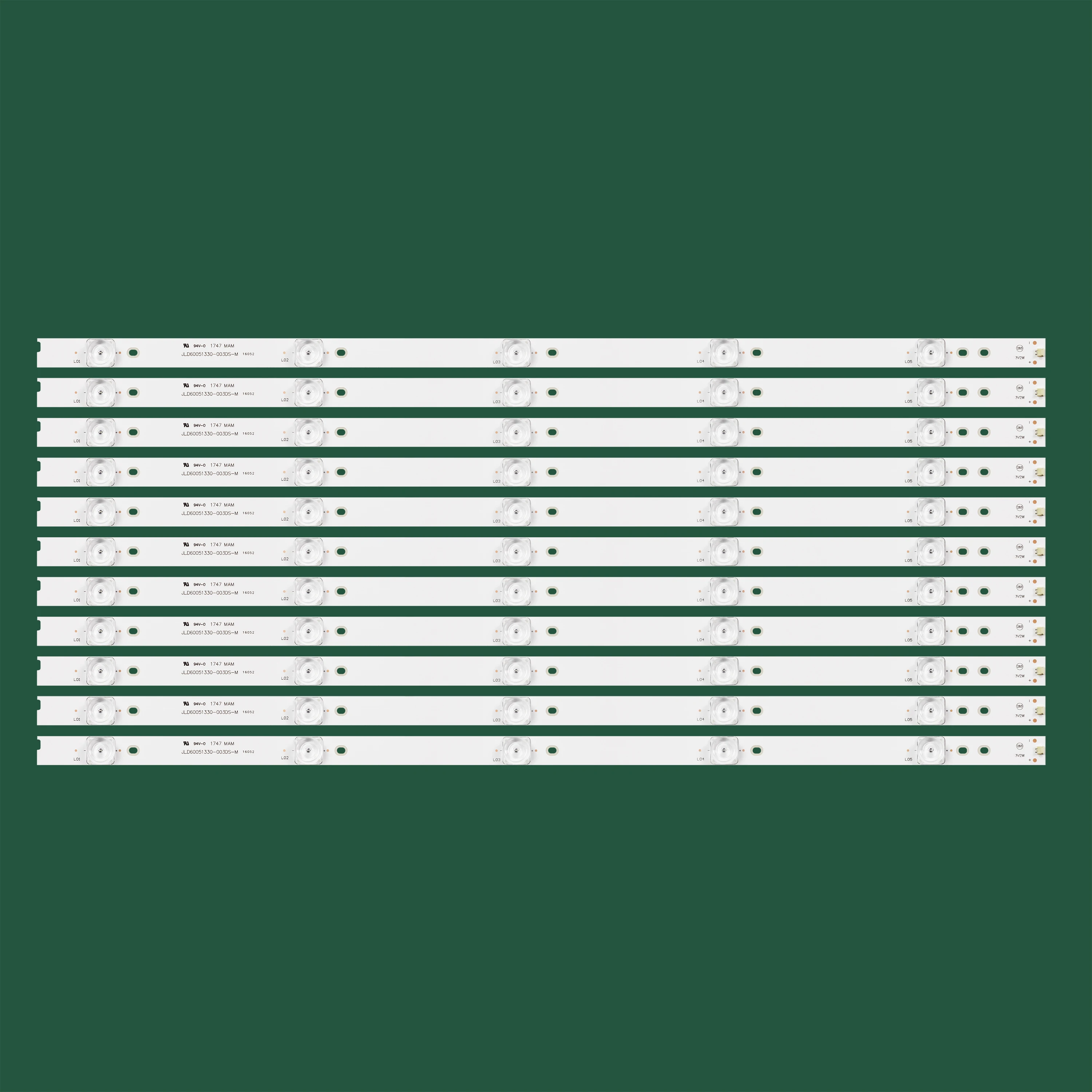 

LED backlight strip for Sharp LC-60P6070U 60DU6070 H60NEC5600 HD600N3U22-L2B HISENSE_60_HD600N3U22_11X5_3030C_D6T-2D1_W19_5S1P