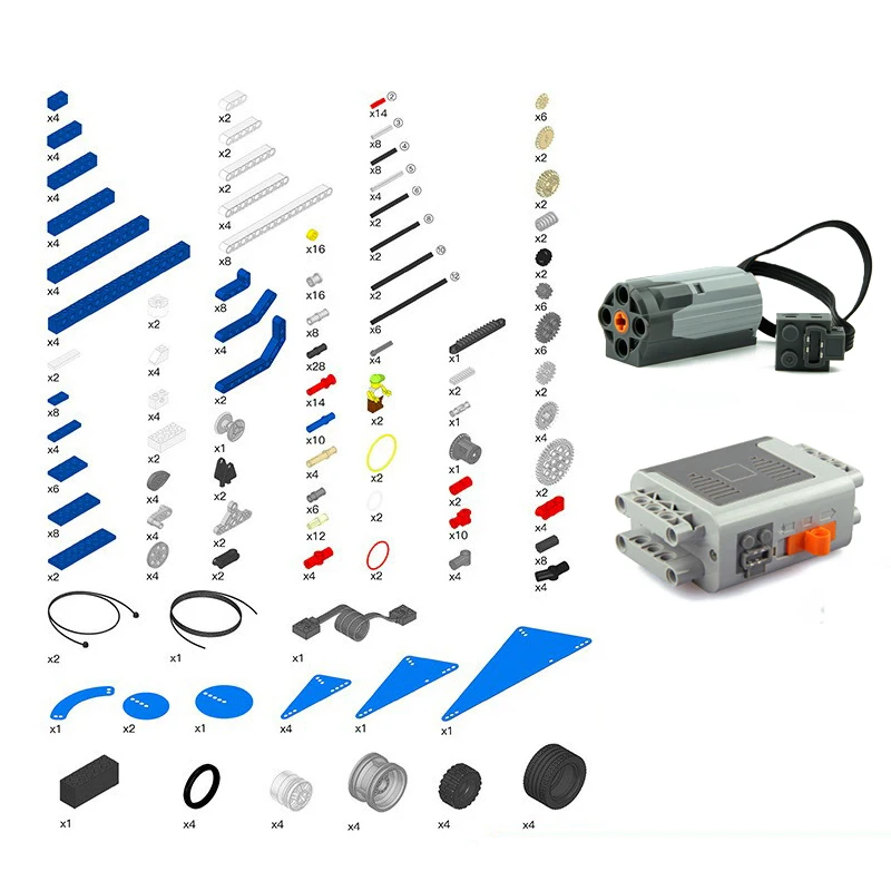 9686 piezas multi MOC, estudiantes de escuela educativa, aprendizaje de bloques de construcción, función de potencia, conjunto para niños