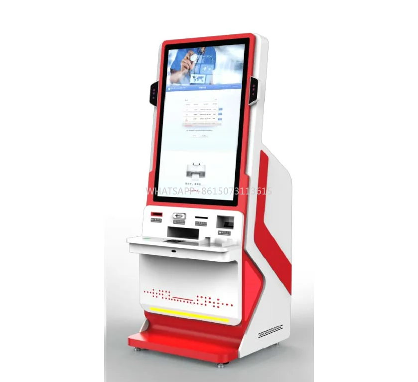 Produttore di chioschi OEM ODM Touch Screen Scansione/copia e stampa di documenti Quiosco self-service per banca/medico