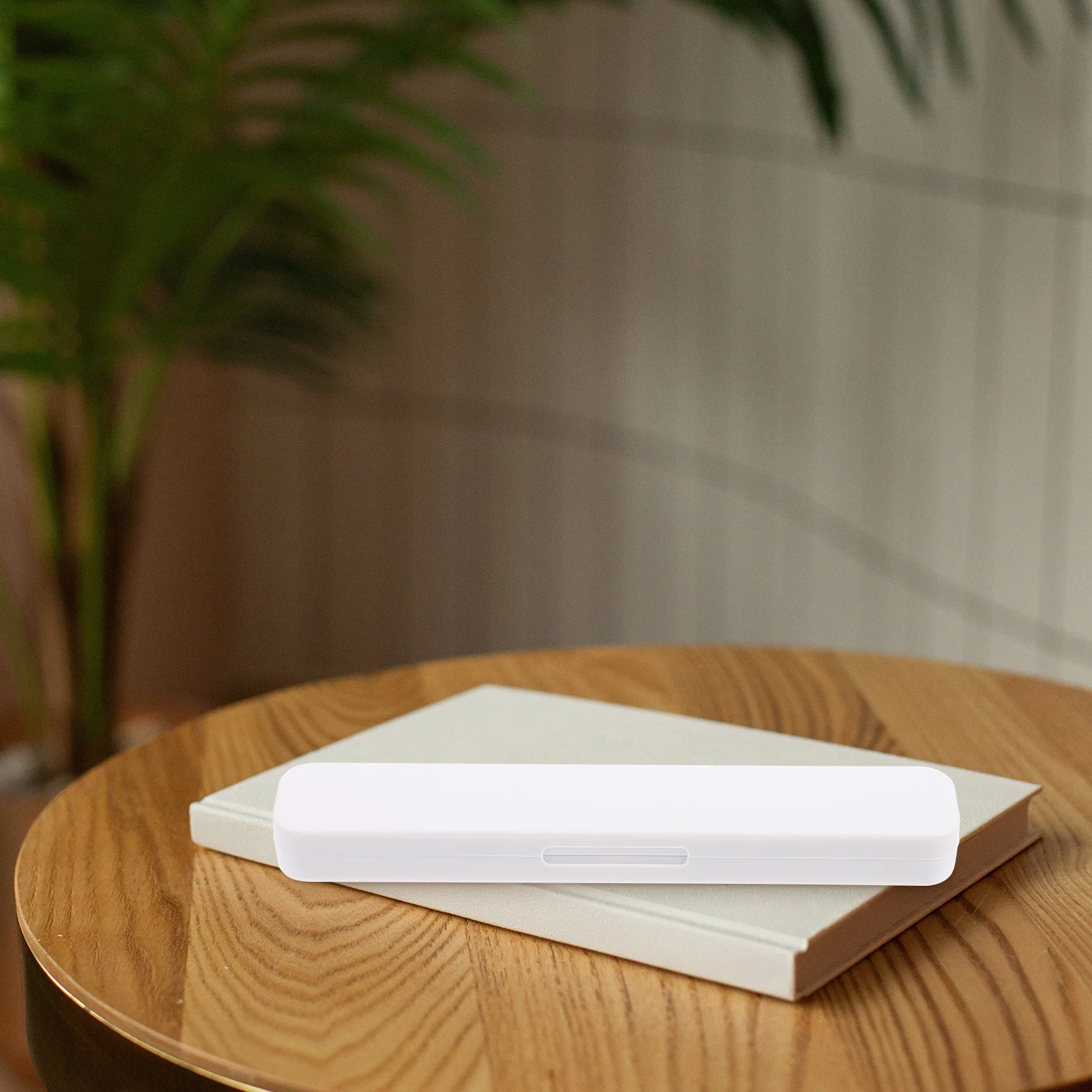 1Pcs Pencil Storage Box Purple Matte Waterproof Portable Pen Holder Compatible Pencil 1 2 Silicone Lining Drop Resistant