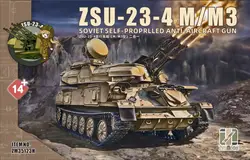 Zimi Model ZM35123H 1/35 Scale Soviet ZSU-23-4M/M3 Shilka SPAAG