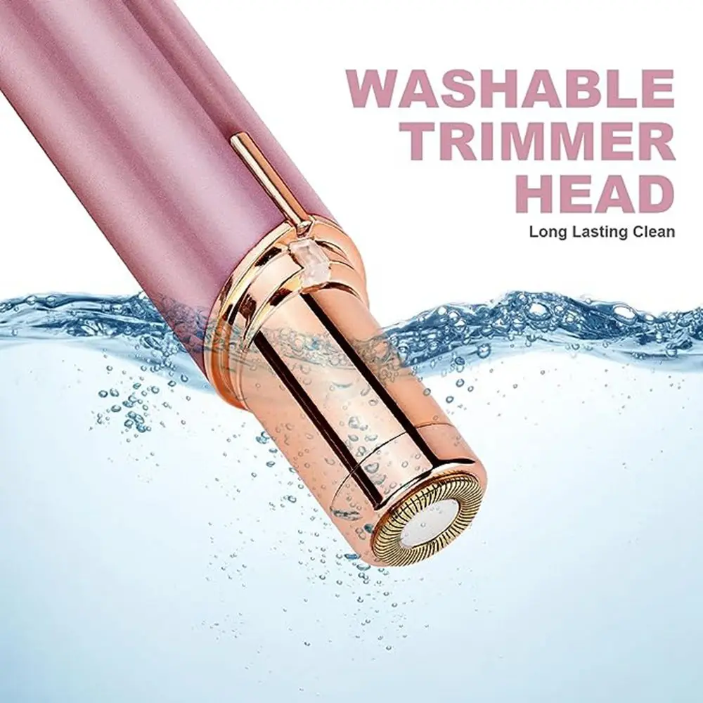 Hot USB Electric Eyebrow Trimmer Makeup Painless Eye Brow Epilator Mini Shaver Razors Portable Body Hair Remover Women Depilator