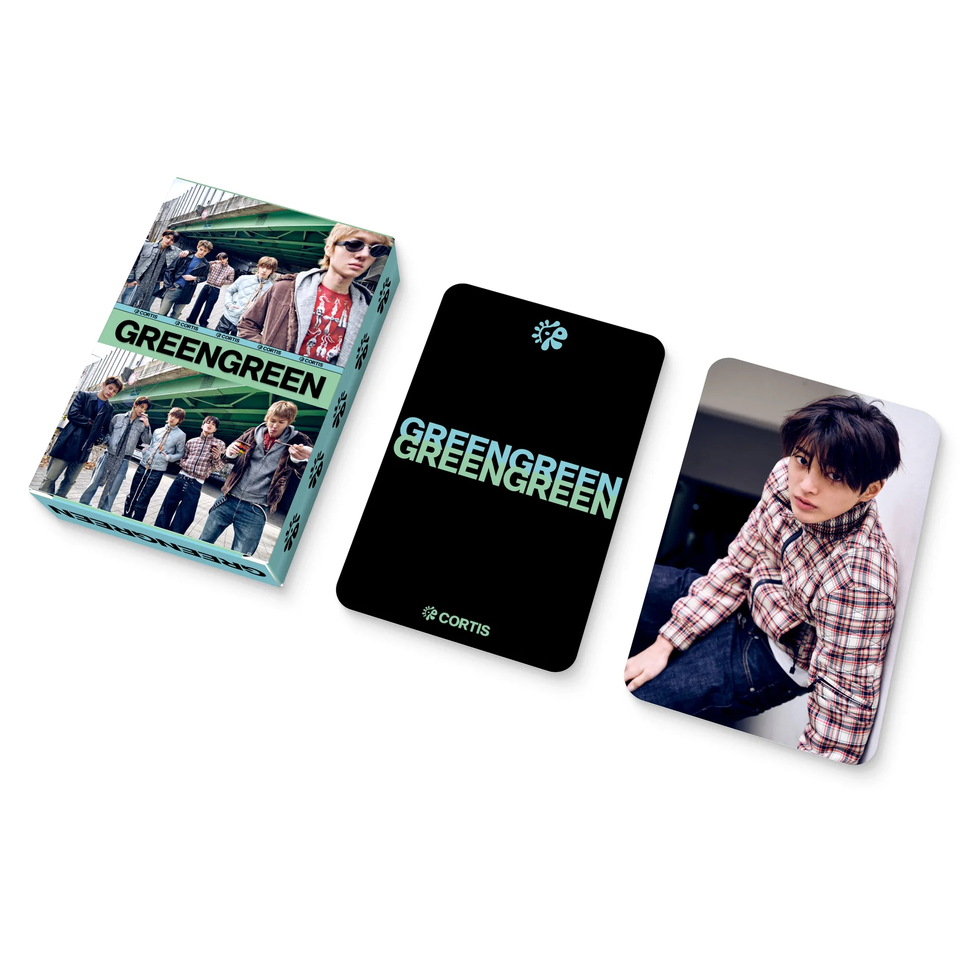 CORTIS Mini Album GREENGREEN Cosplay Photocards High Quality INS