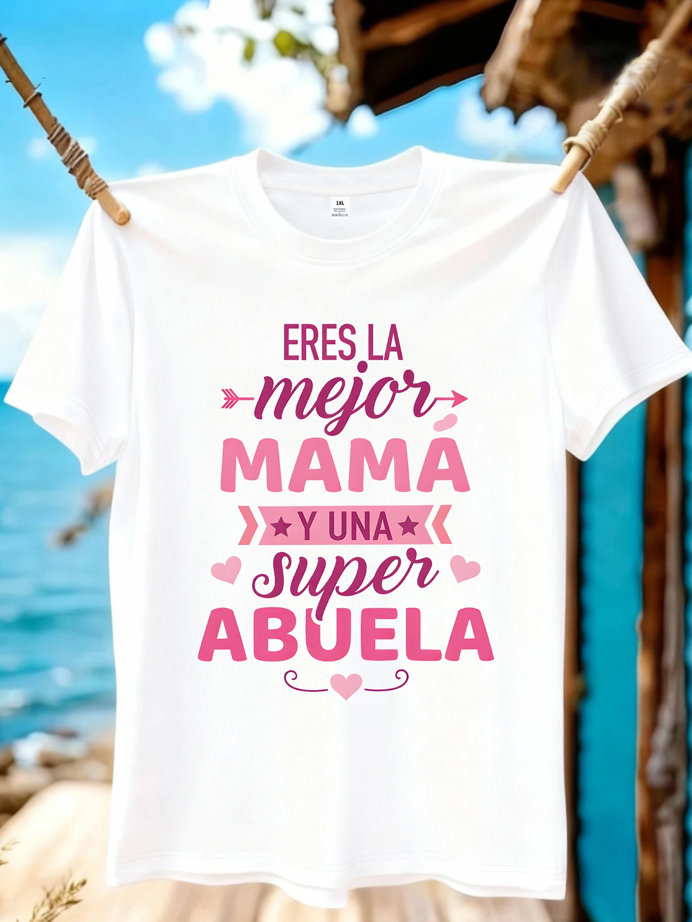 

【WZM10981】Женская футболка больших размеров с креативным буквенным принтом, круглым вырезом, летняя, повседневная, с короткими рукавами, в уличном стиле, универсальная.