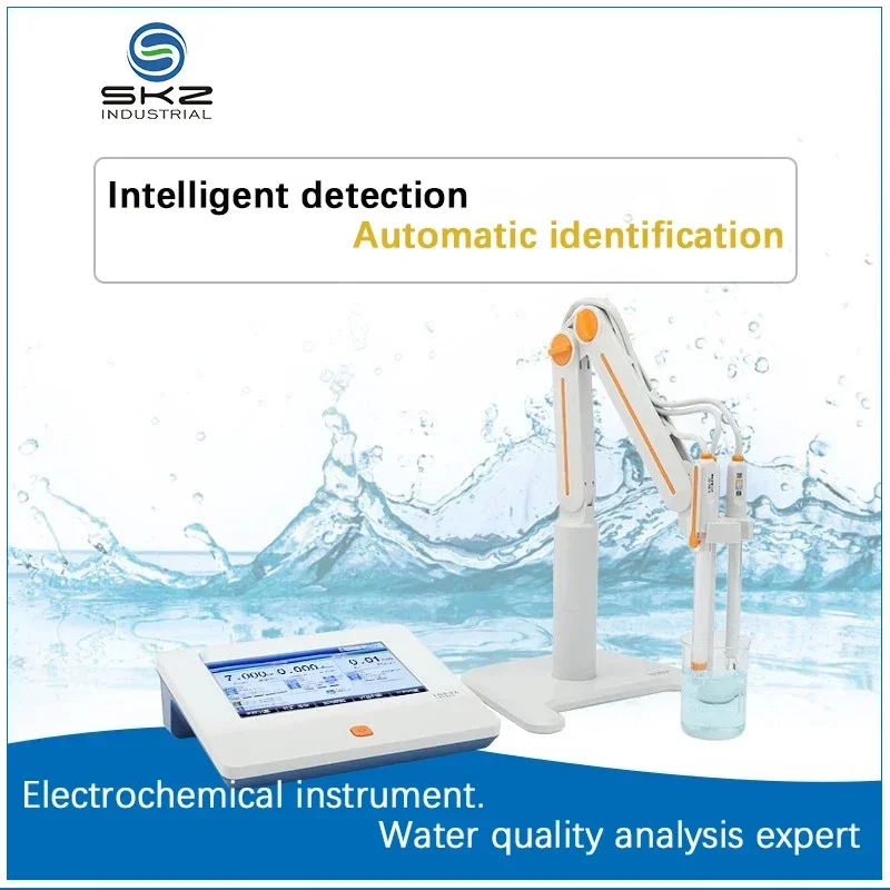 M500T Tafelmodel multiparameter waterkwaliteitsmeter ph/geleidbaarheid/zoutgehaltetester voor industrieel laboratorium