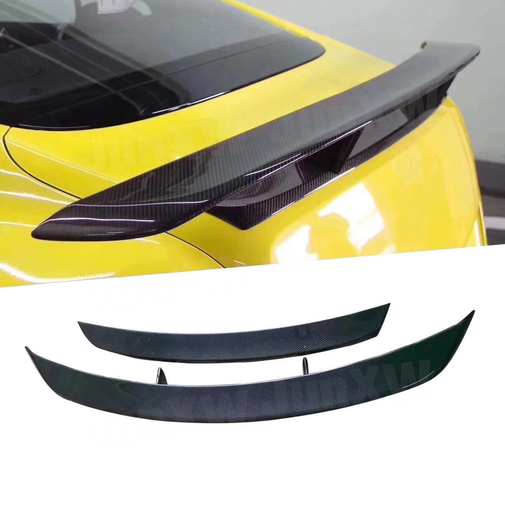 

Real Carbon Fiber Rear Spoiler Trunk Wing Fit For Bentley Con tinental GT Coupe 2 Door Only 2012 2013 2014 2015 2016 2017 2018