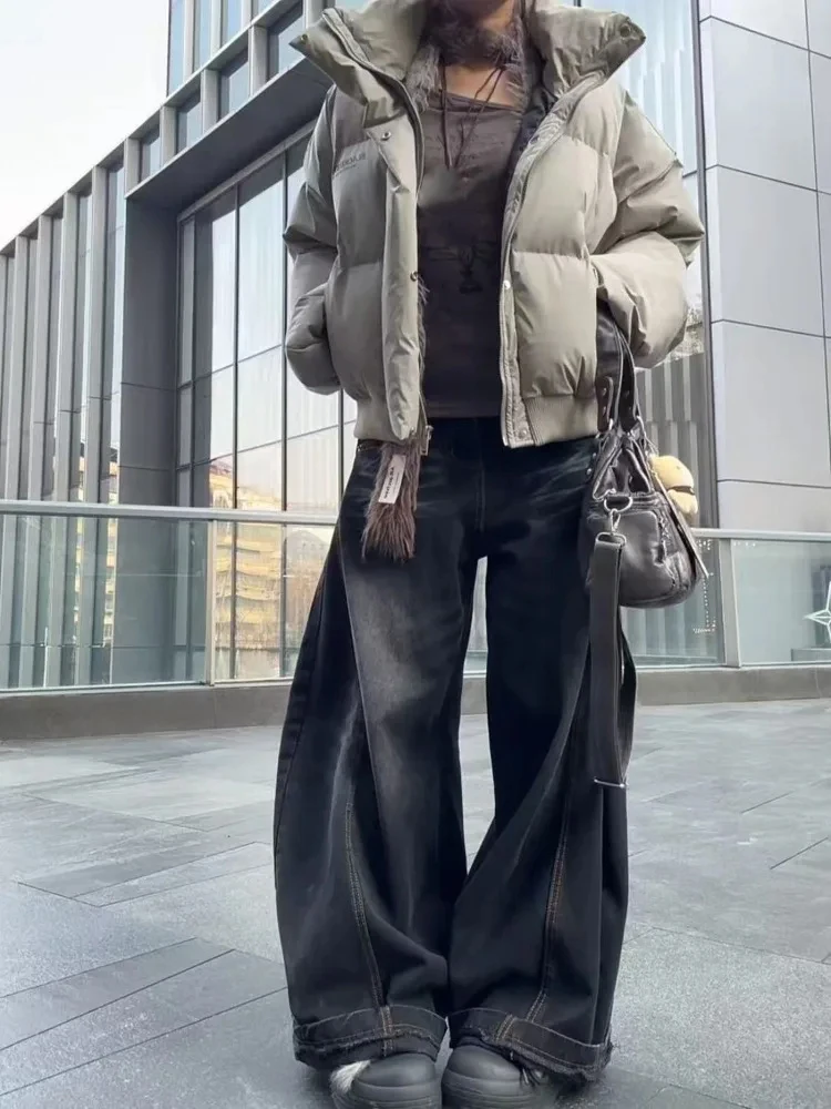 تي شيرت حريمي مفرغ بياقة مائلة مكشوفة الأكتاف وأكمام طويلة نحيفة Y2k Harajuku تي شيرت نسائي للخريف غير رسمي #5