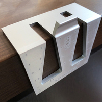 Combination Dovetail Marker Aluminum Alloy Woodworking Dovetail Marking Template Tool Wood Joints Gauge 1:5 1:7