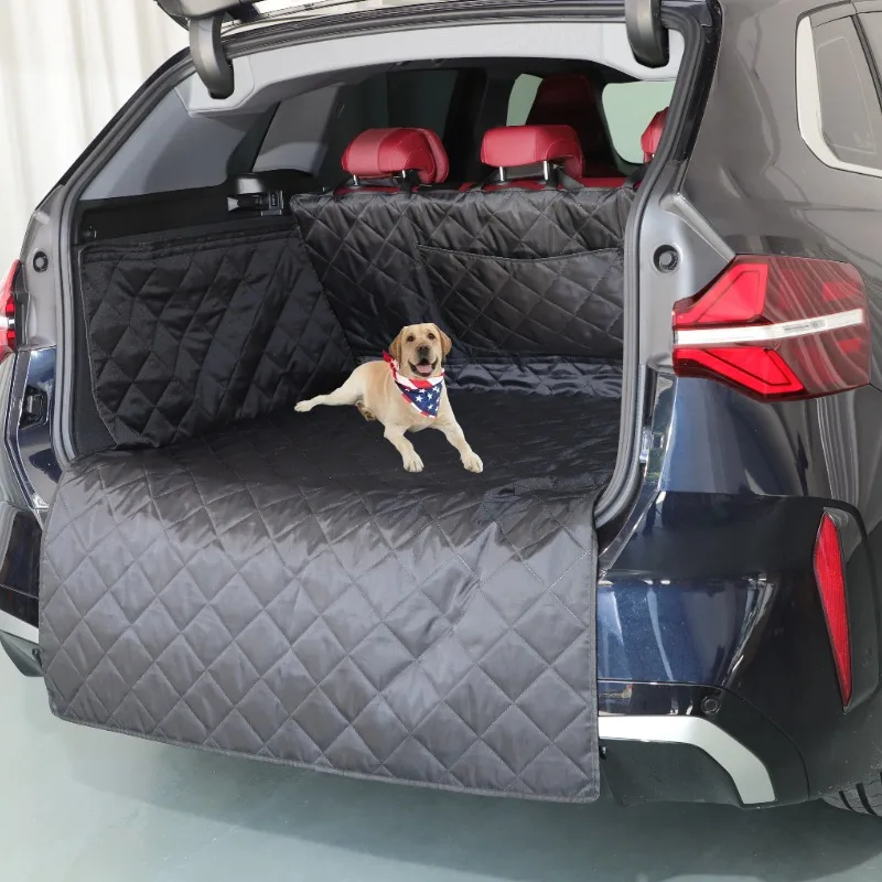 

Gao Ruying For BMW X3 G45 2025-2026 PVC Black Car Trunk Pet Seat Cover Pet Transport Pad Interior Car Accessories