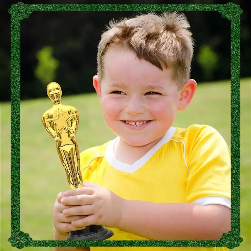 

24-Hour Delivery 36 Pack Plastic Gold Award Trophies For Party Decorations, Party Favors, Movie Night Party Favor, School Award