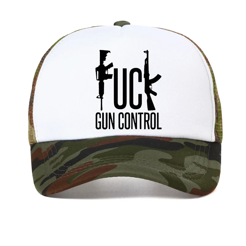 

Men Cotton summer Mesh breathable cap Casual Male Ak 47 Dad Hat Outdoor Weapons Military Baseball caps Ak gun control hats