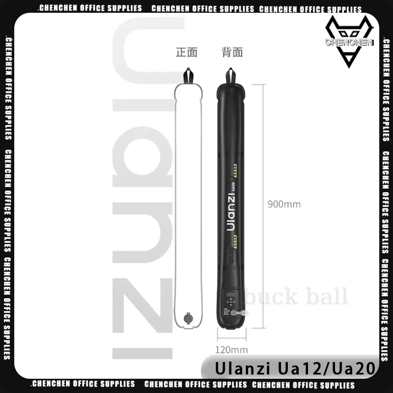 Ulanzi Ua12/Ua20 Portable Air Tube Light 12w/20w Bi-Color Fill Light Magnetic 2700k-6500k Fill Light For Photography Custom