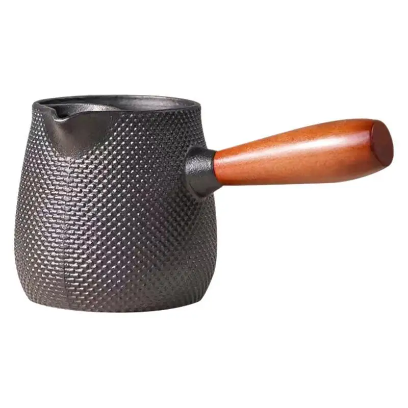 

DSA around the stove to make tea cast iron kettle particle can pot roast milk side handle iron teapot tea set for home use