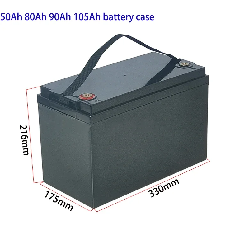 

50AH 80Ah 90Ah 105AH 120Ah Lifepo4 Battery Storage Boxes Case 12V Solar Cells RV Camper Yacht Golf Battery Storage Boxes