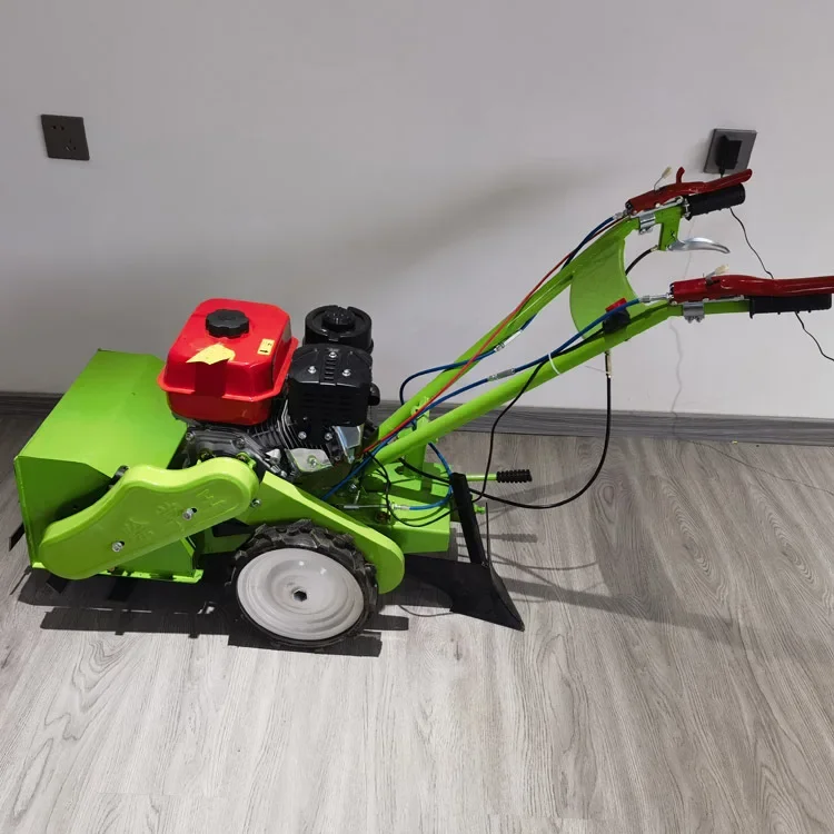 New oline Powered Small Lawn Mowers Great Any Terrain Tractor Type Manual Engine Pump Core Components Farms Harvester