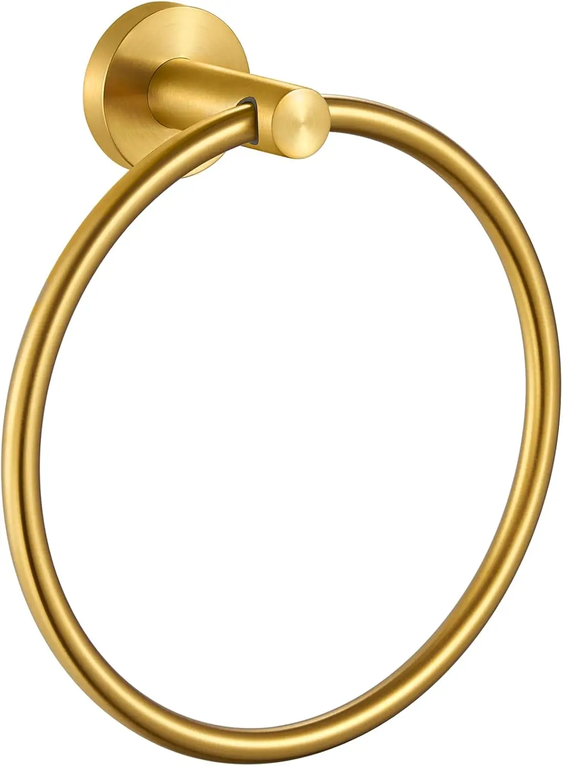 

Towel Ring for Bathroom Wall, Brushed Dark Gold Hand Towel Holder, Heavy Duty 304 Stainless Steel, Modern Bathroom Accessories