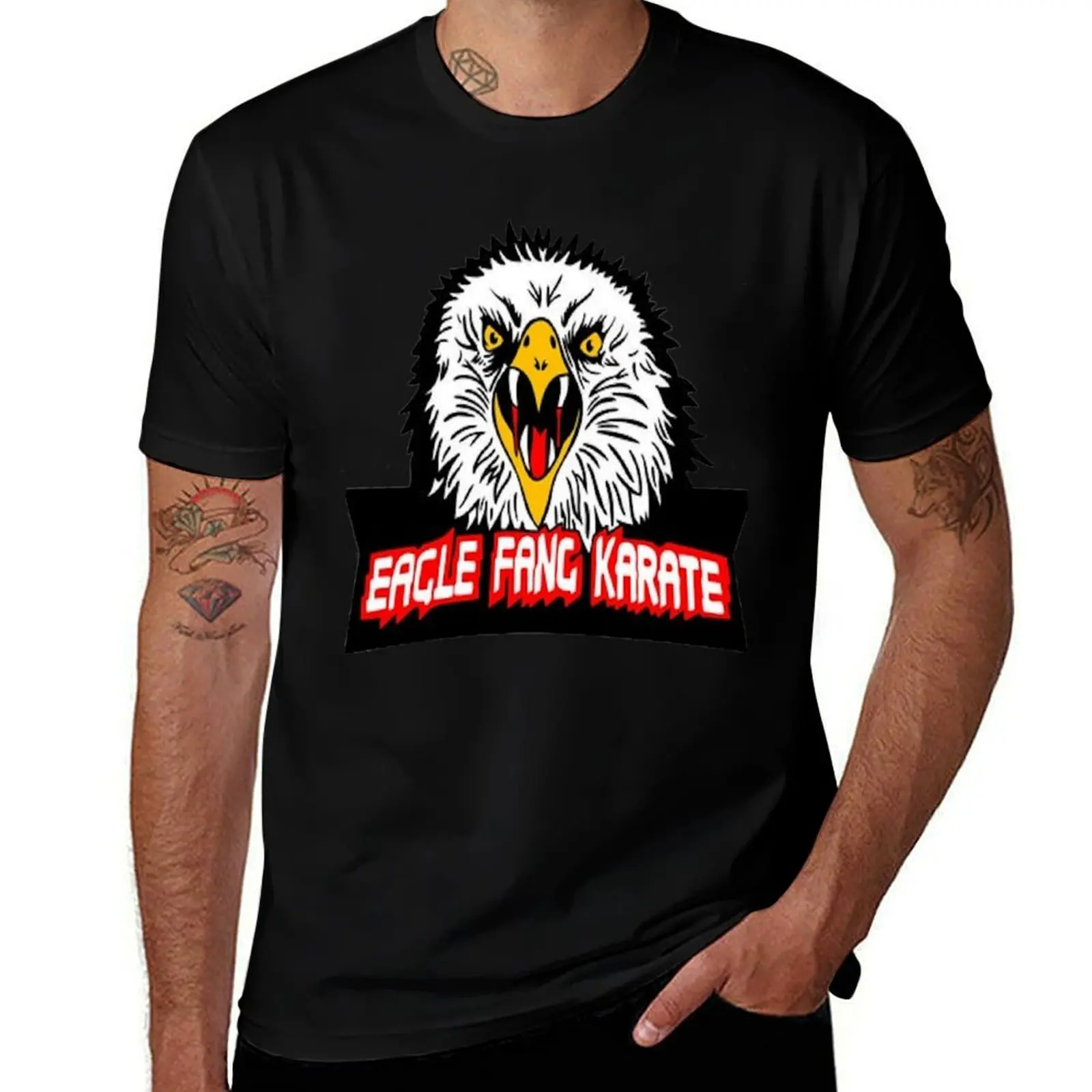 

Eagle Fang Karate T-Shirt football t shirt funny shirt cotton sublime plain t shirts men