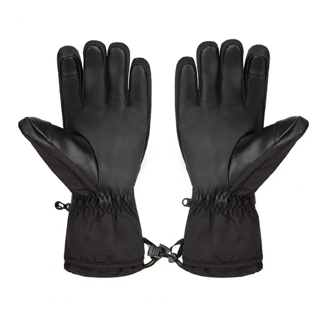 Winter Gloves Electric Gloves with Adjustable Temperatures for Winter Outdoor Activities Windproof for Men for Motorcycle