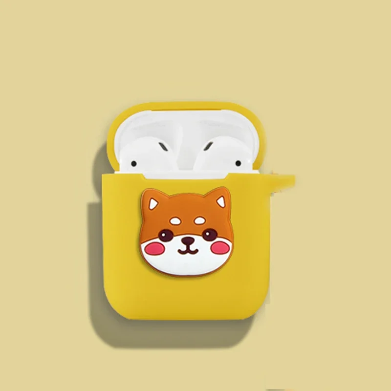 Fundas Air Pro 4 /Mini Pro 5 TWS I12 I10 I11 I13 I9s Case Cartoon Panda/dog Animal Protection Earphone Cover soft case