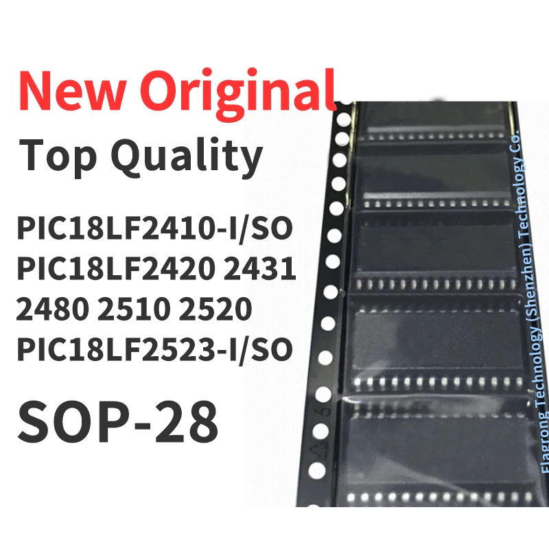 (1 Piece) PIC18LF2410-I/SO PIC18LF2420 PIC18LF2431 PIC18LF2480 PIC18LF2510 PIC18LF2520 PIC18LF2523 -I/SO SOP-28 New Chip