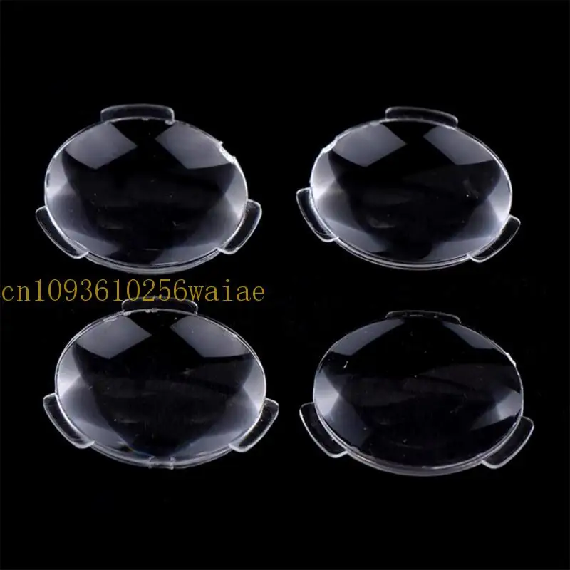 652F 10pcs 아크릴 볼록 렌즈 직경 25mm 높은 돋보기 돋보기 가상 현실을 향상시키기위한 고급 렌즈