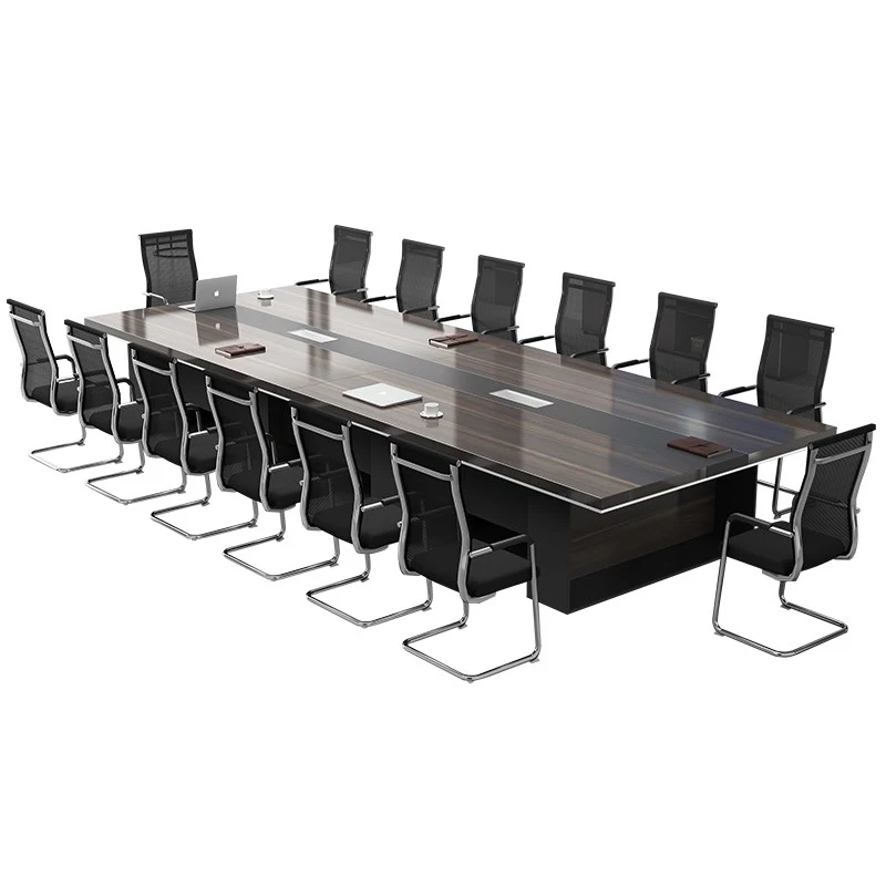 Büromöbel Besprechung s Raum Conference tisch Modernes Rechteck Büro Conferenz tisch ute 20 شخصًا تفريغ tisch