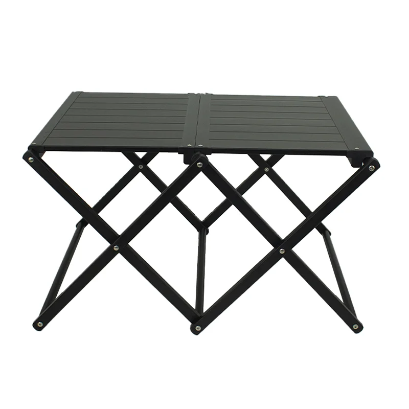 

Hanging Rack Shelf Snap-Together Sturdy Aluminum Outdoor Compact Folding Table Rack for Camping