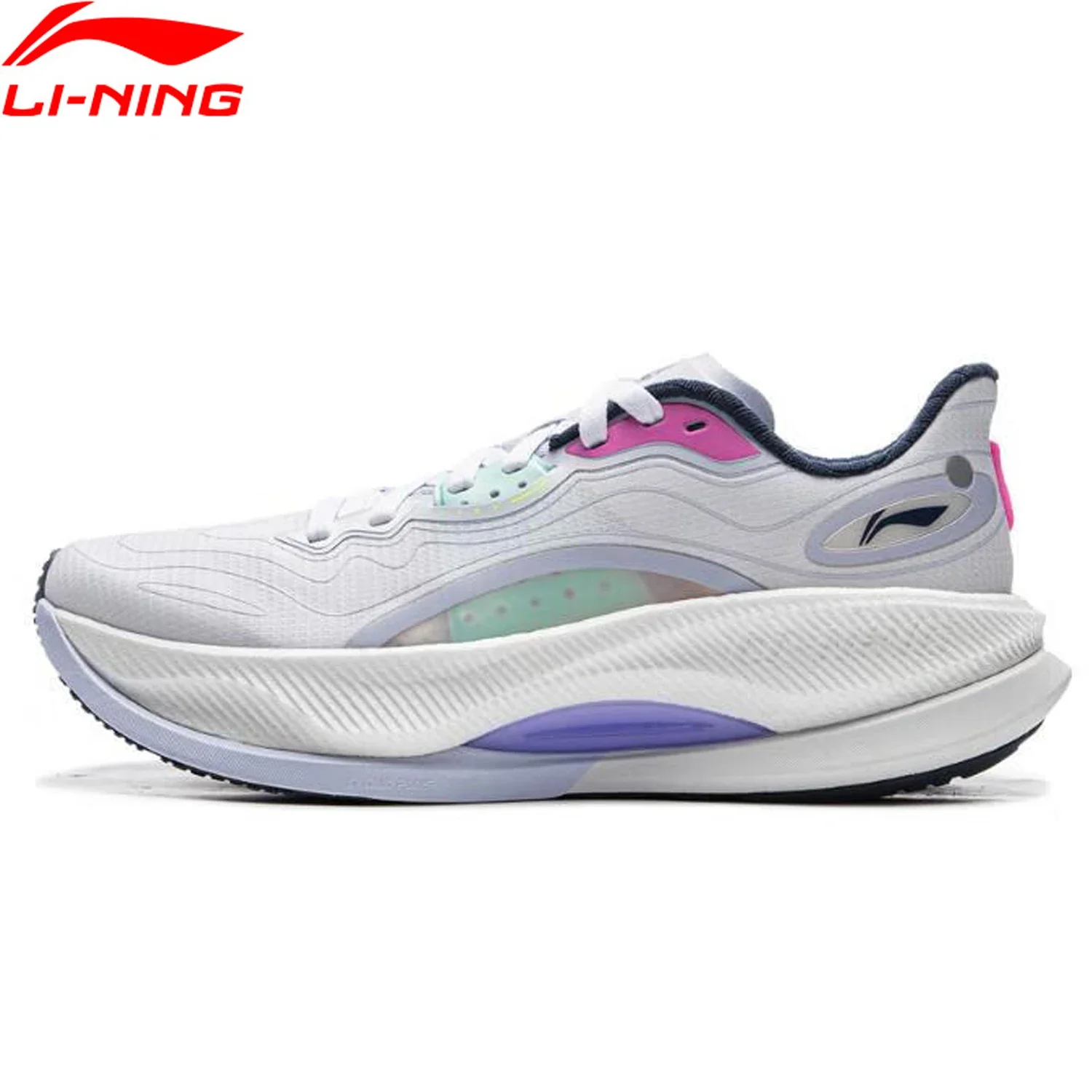 Li-Ning Men YUEYING 4 PRO Running Shoes BOOM Cushion PROBAR LOC Stable Support LiNing Sport Shoes Sneakers ARHV007