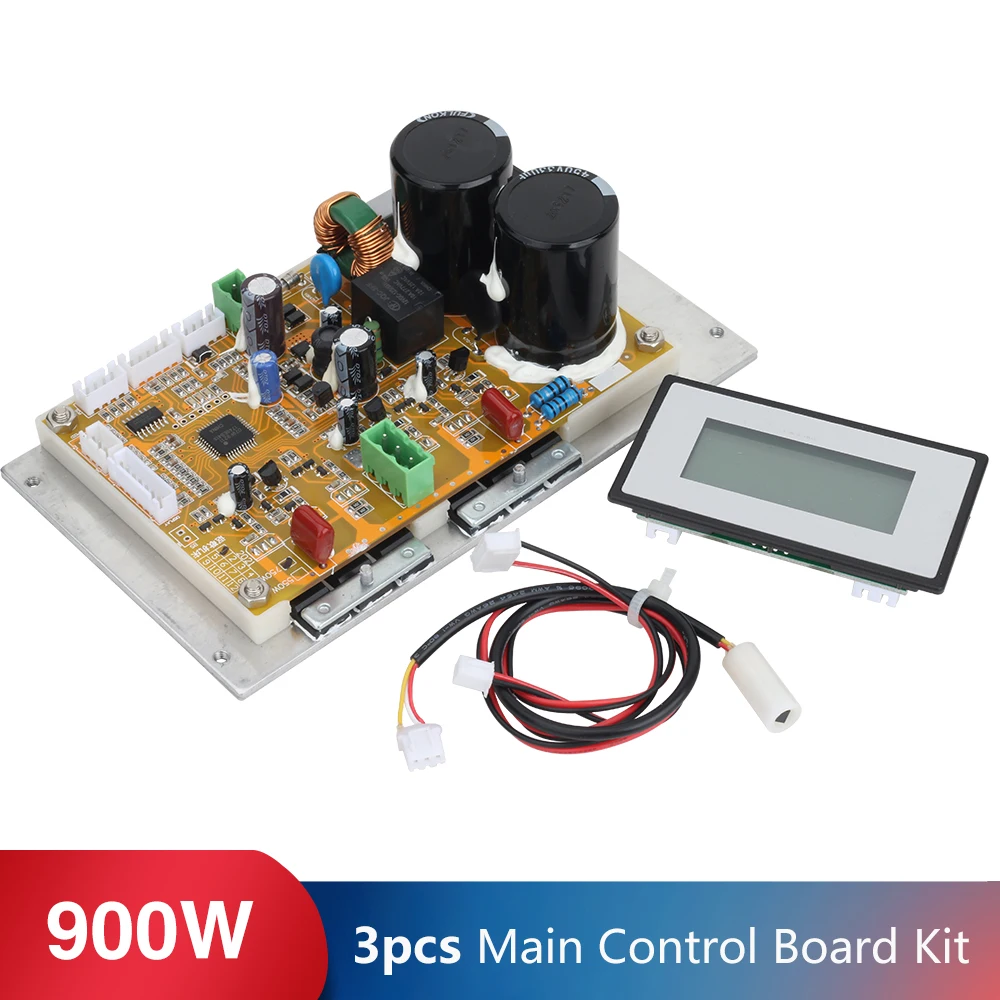 

900W Main Control Power Drive Board Brushless Motor Electric Circuit Board&Digital Display Board Probe Kit for Lathe WM210V