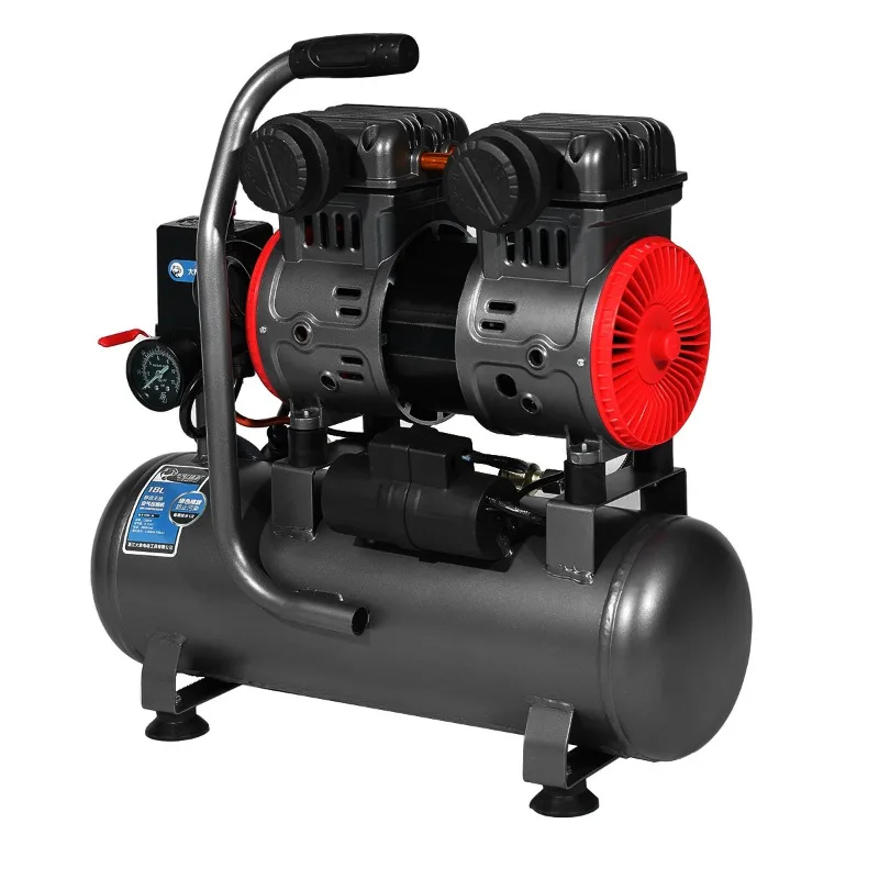 

Бесшумный безмасляный воздушный компрессор 220В, малогабаритный воздушный насос промышленного класса, высоконапорный