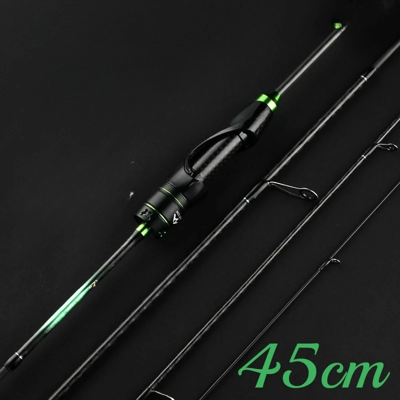 

4-Section Airplane Portable Fishing Rod,Foldable Backpack Trout Kit,Fuji Guides for Stream Fishing,Ultra Short Packable Design