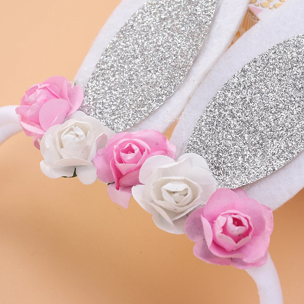

Rabbit Ears Headdress Headwear for Hair Accessories Bands Easter Day Headband