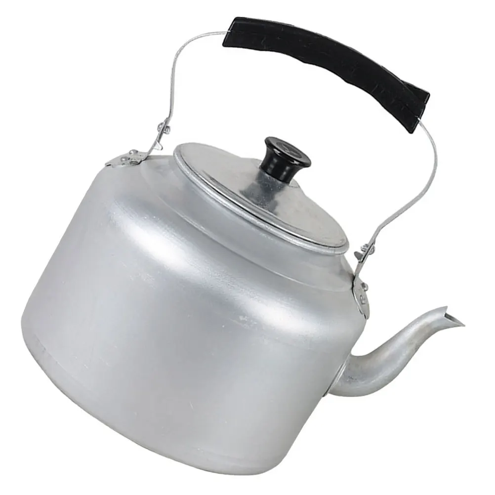 

Aluminum Tea Kettle Classic Vintage Style Large Capacity Lightweight Water Boiler for Home Kitchen Tea House Whistle Teapot with