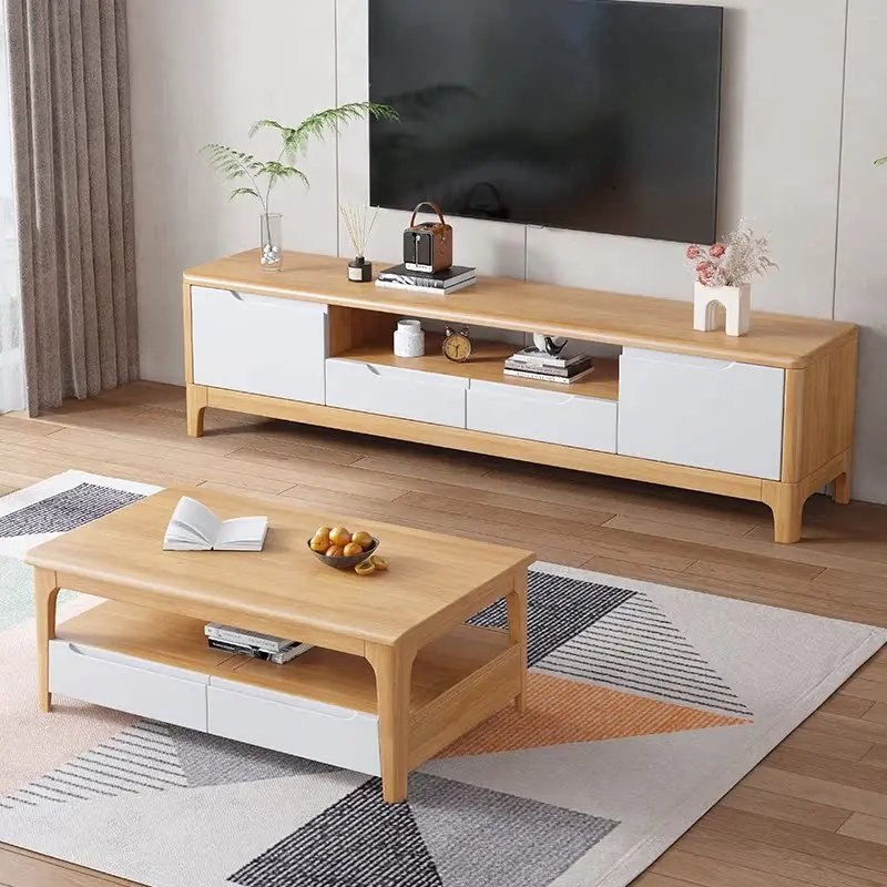 Vintage Aesthetic Tv Cabinet Custom Trendy Wood Tv Cabinets Storage Luxury Minimalist Lounge Muebles De Salon Meubles De Salon
