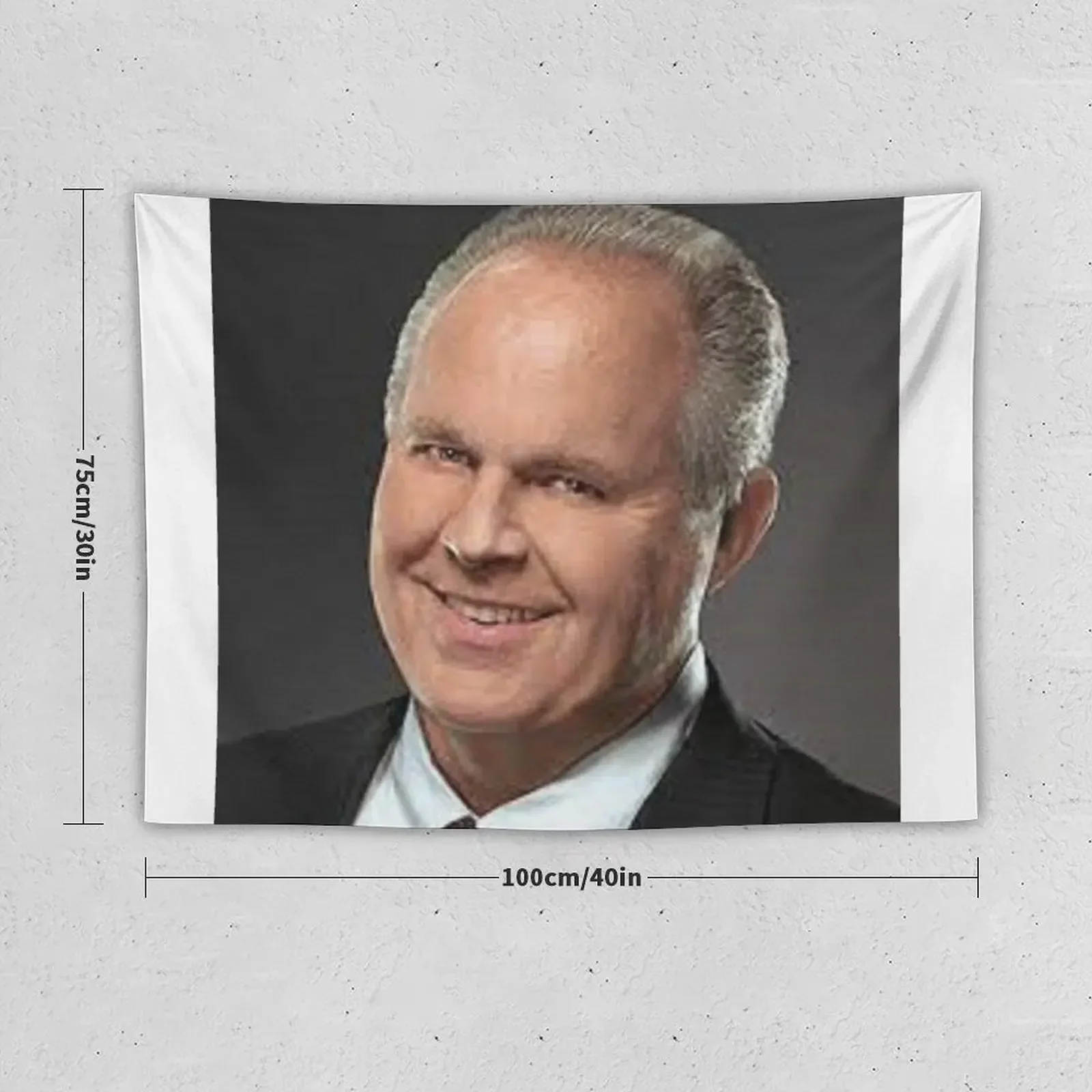 RUSH LIMBAUGH Tapestry Carpet Wall Aesthetic Decoration Wall Decoration Tapestry