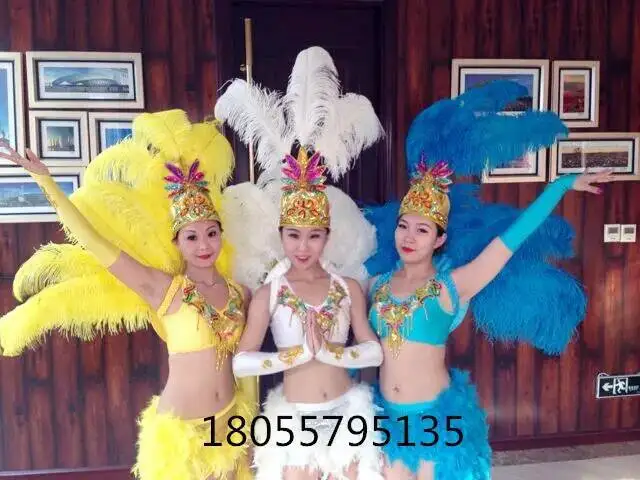 오프닝 그랜드 삼바 댄스 의상 오프닝 쇼 댄스 의상 무대 의상