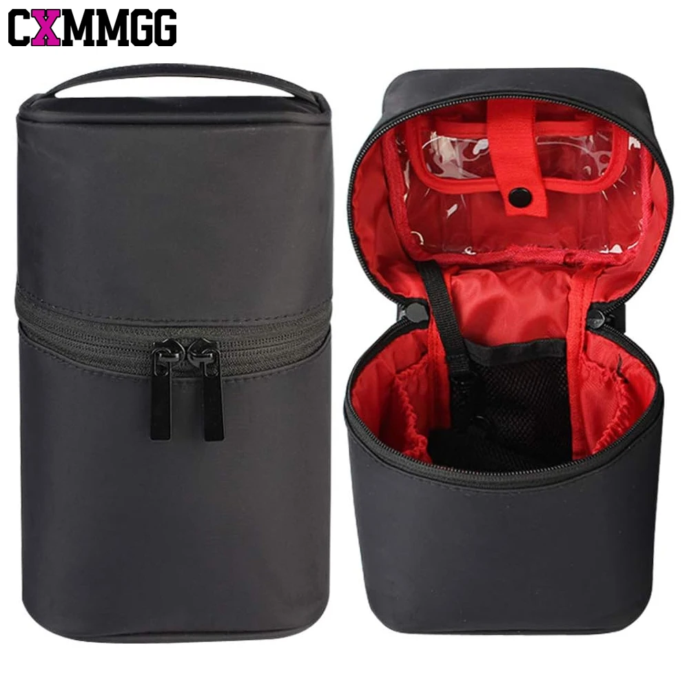 

Travel Makeup Bag Women, Toiletry Case Organizer for Travel-Size Accessories Bottles,Brushes,Conditioner, and Skin Care Products