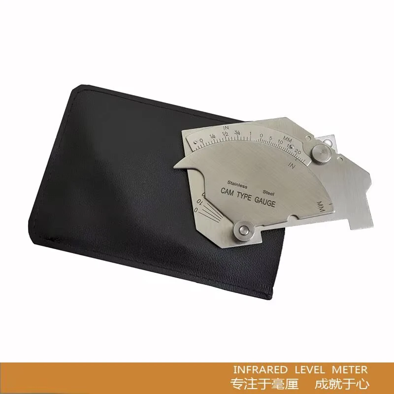 Stainless Steel Welding Inspection Gauge MG11/MG-8 0.001mm Accuracy Metric Inch Weld Measurements-oumeia Brand Silver