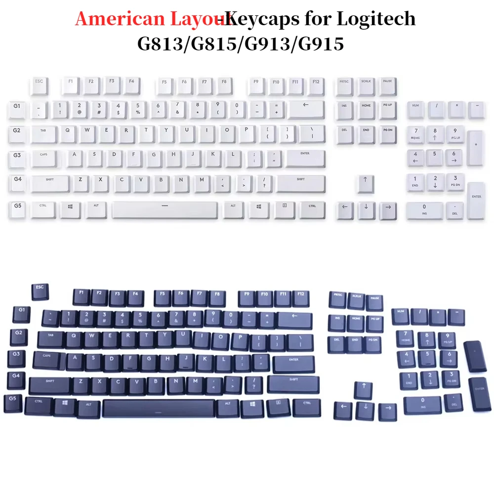 

Американская раскладка-клавиатура для Logitech G813/G815/G913/G915 TKL RGB, механическая игровая клавиатура, замена легкого удаления ключей