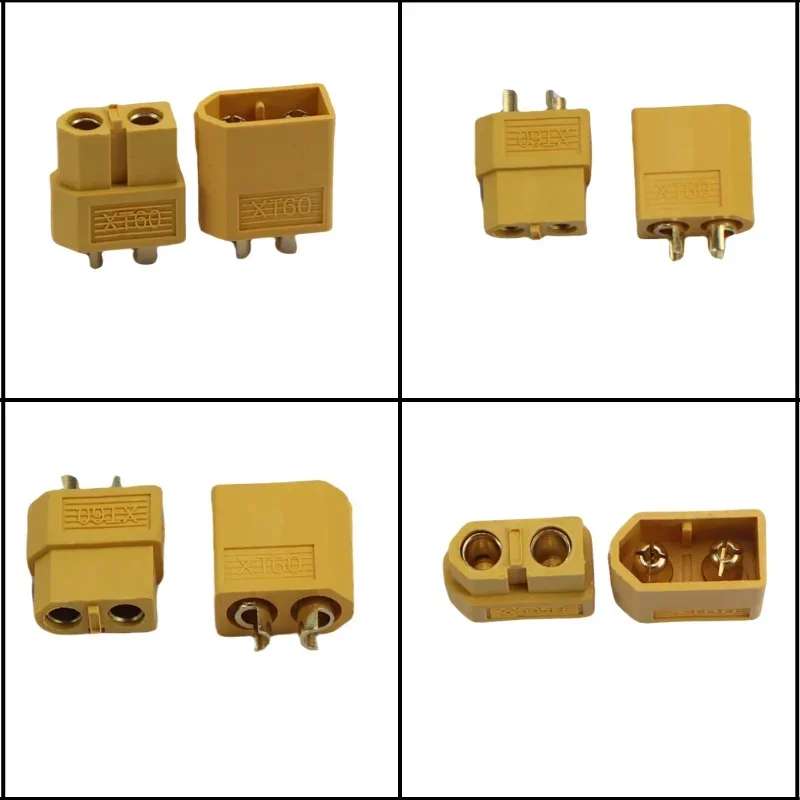 

5 Pairs 10pcs XT60 Connector XT60 Male Female Bullet Connectors Power Plugs for RC Lipo Battery Motor XT60 Drone Connectors