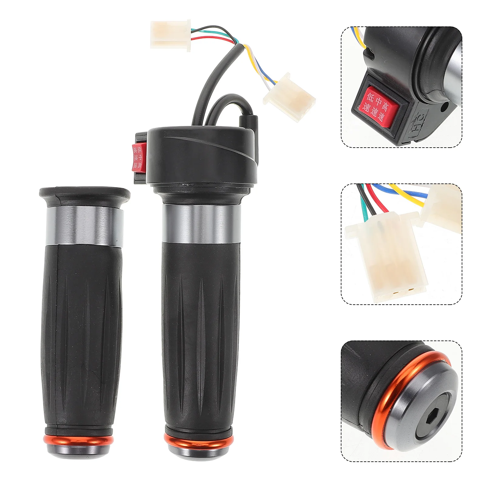 

1 Set Universal Electric Replacement Ergonomic Adjustable Sturdy Durable Handlebar For Scooter Cycling Anti-Skid