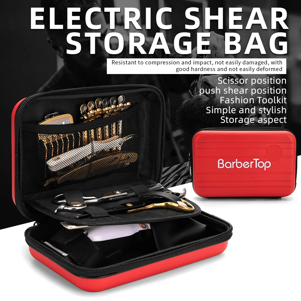 

Сумка для парикмахерских ножниц, вместительный чехол для хранения парикмахерских инструментов, дорожный кейс для косметики, органайзер для чемодана