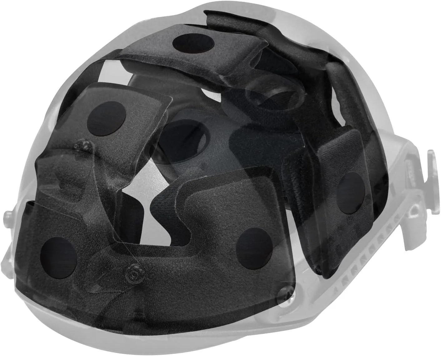 Universal Tactical Helmet Liner System With Memory Foam Padding Replacement Protective Inner Pads For Enhanced Comfort - Image 6