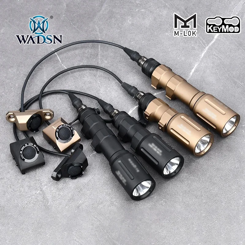 

Tactical Airsoft Modlit PLH-V2 Powerful Flashlight With UN Pressure Switch Weapon Scout Hunting Light Fit 20MM Rail KeyMod MLOK