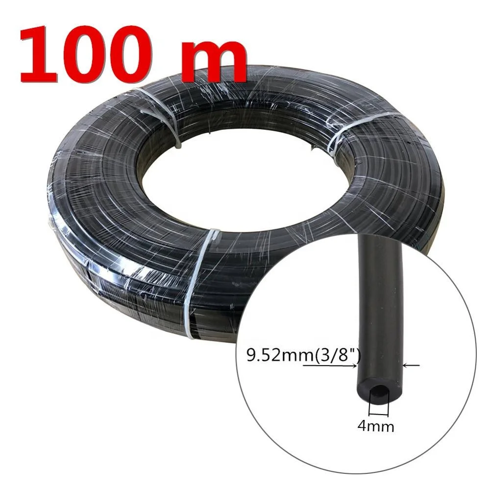 100m 3/8 Inch PE Tube For High Pressure Mist Cooling System Garden Drip Irrigation Pipe