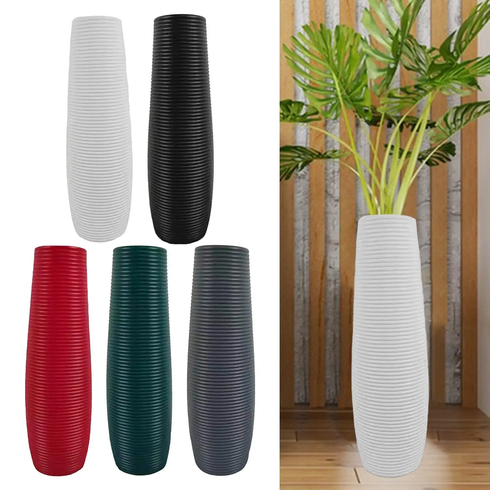 Bodenvase, Blumenvase, modern, minimalistisch, rustikal, für Zweige, getrocknete Blumen zu Hause