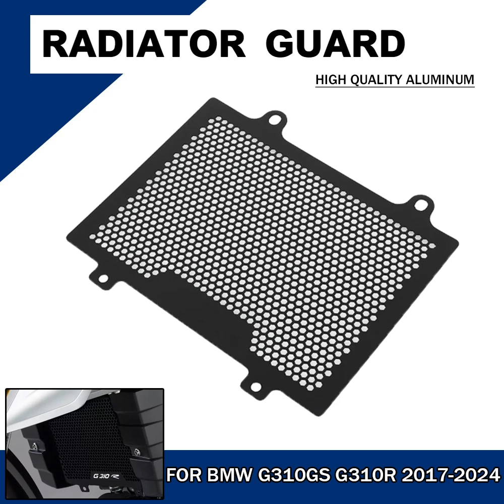 Motorcycle Radiator Grille Protective Guard For BMW G310GS 2017 2018 2019 2020 2021 2022 2023 2024 G310R Grill Cover Protection