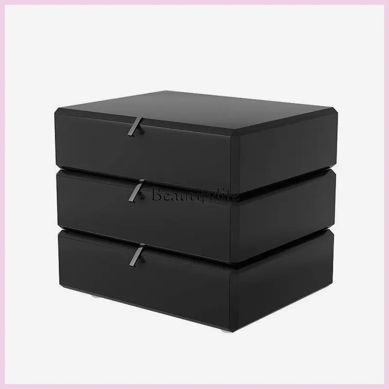 French Style Bedside Table Simple Multi-Layer Household Bedroom Designer Bedside Installation-Free Chest of Drawers