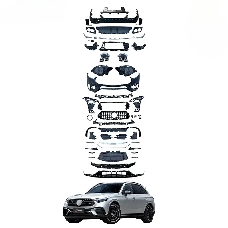 

Car Bumper GLC X254 2023-2024 | GLC43 Body Kit | Front/Rear Bumper/Grille/Flare | Limited Offer